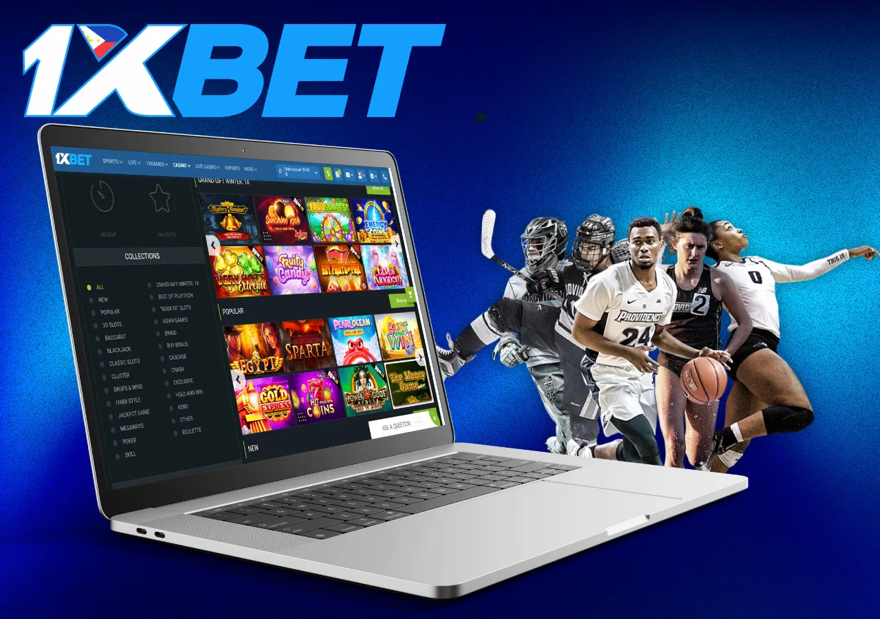 Casino with different games 1xBet