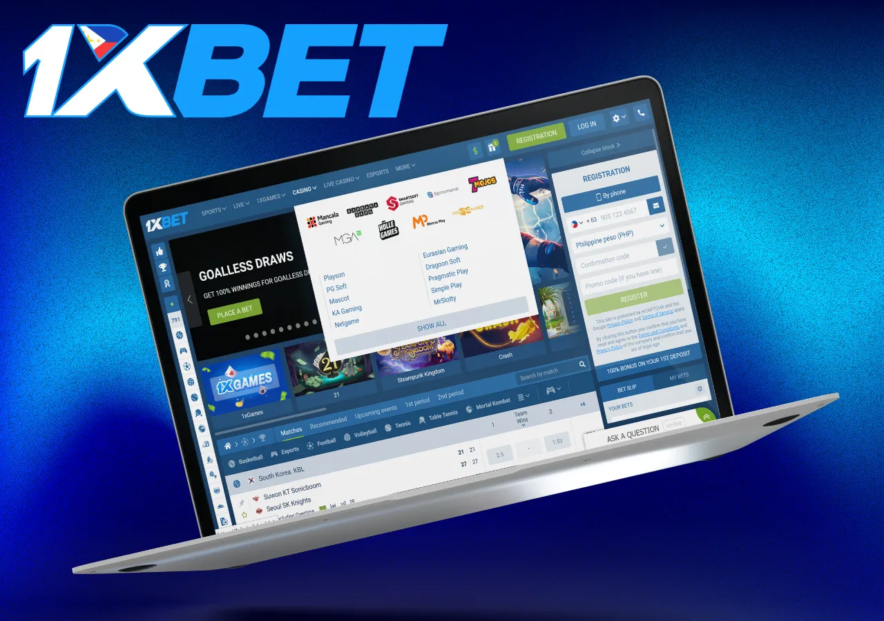 Features of the bookmaker 1xBet