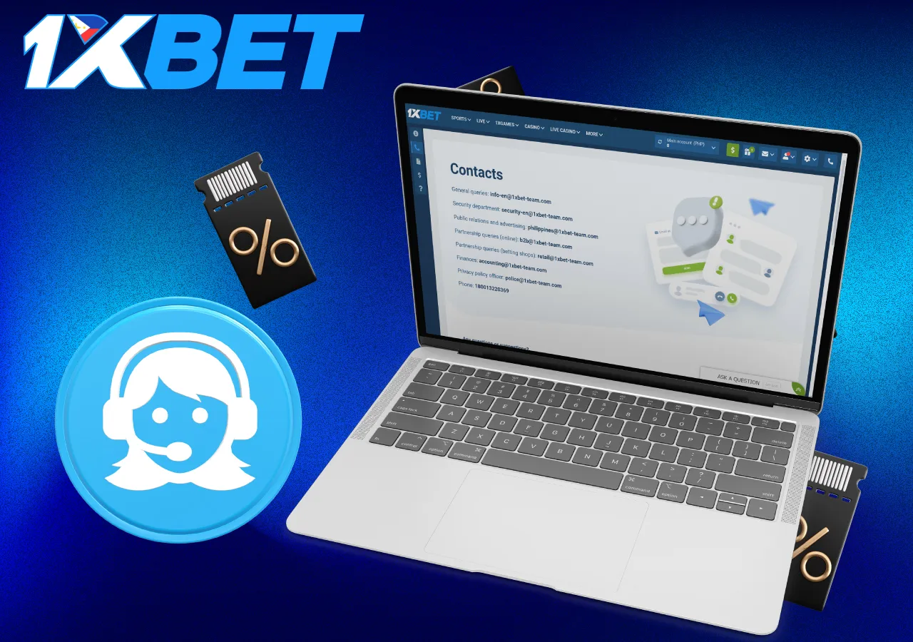 technical support for 1xbet players