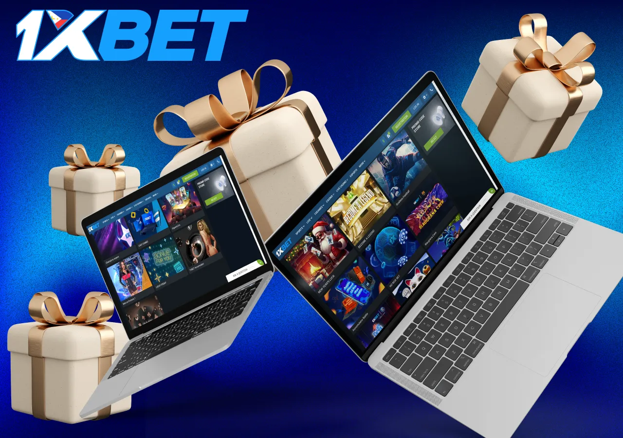 Various bonuses for 1XBet players