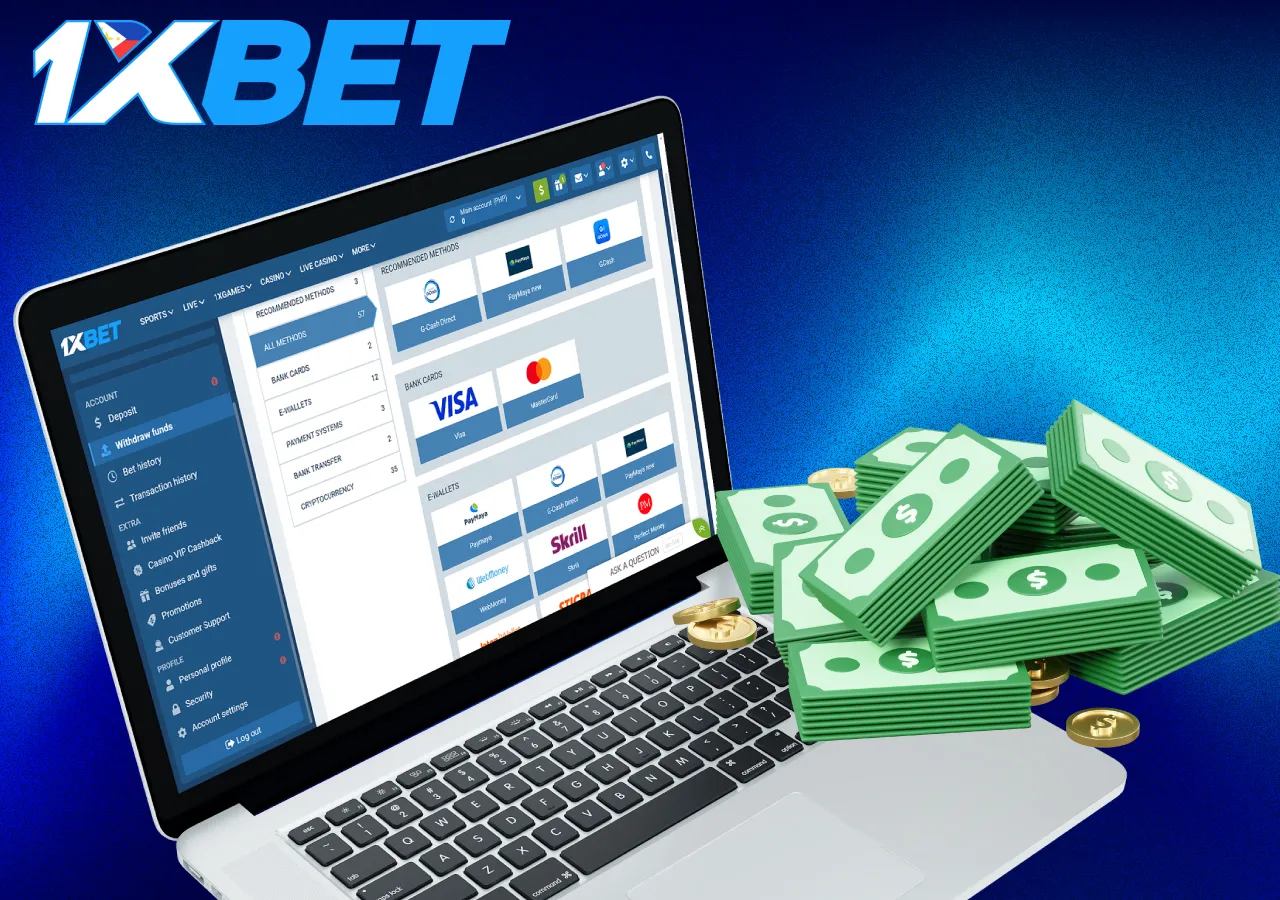 Payouts at 1Xbet Casino