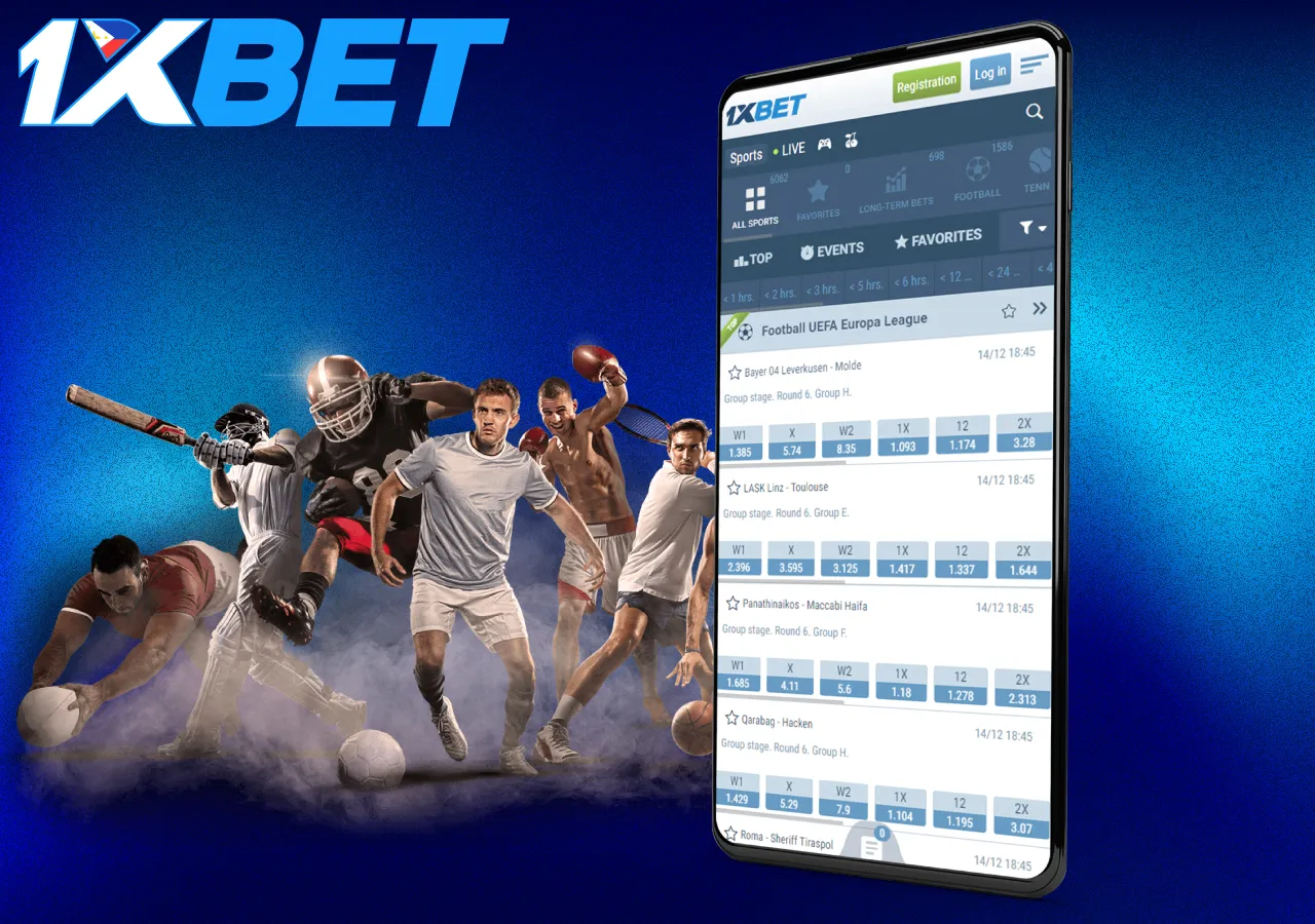 Sports betting at 1xbet