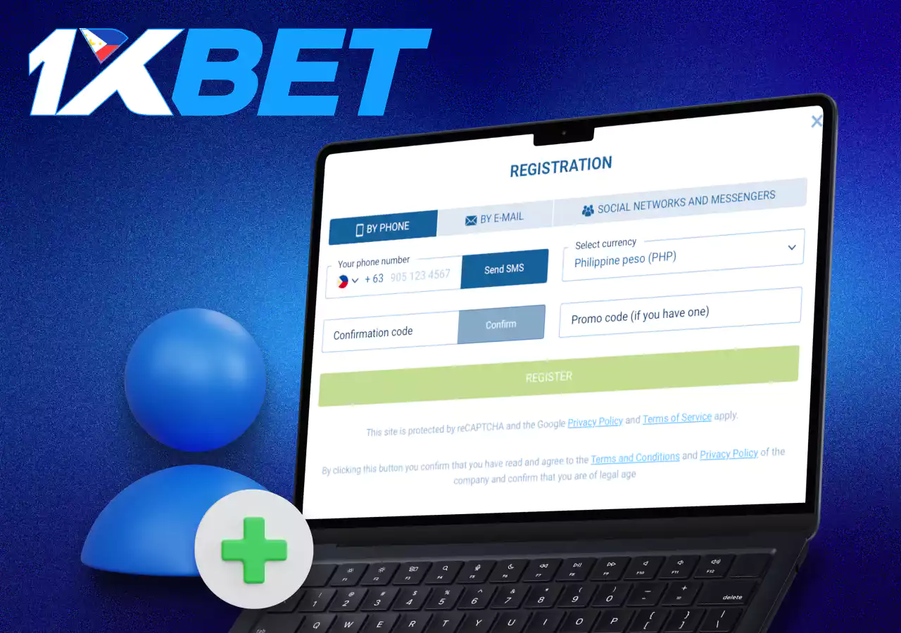 Creating an account on the bookmaker's platform
